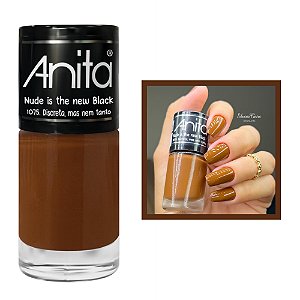Esmalte Nude Is The New Black Cremoso Cor Discreta Mas Nem Tanto 10ml Anita