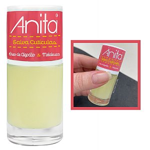 Esmalte Sérum Salva Cutículas Óleo de Algodão e Melaleuca 10ml Anita