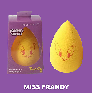 Esponja Para Maquiagem Coleção Tweety Piu Piu Miss Frandy