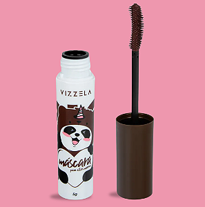Máscara Para Cílios Big No Panda Brown 5g Vizzela