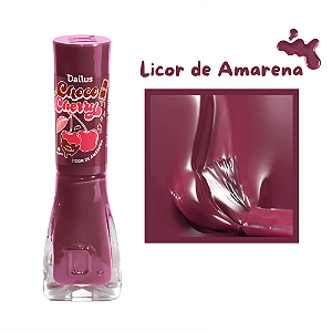 Esmalte Coleção Choco Cherry Cremoso Cor Licor de Amarena 8ml Dailus