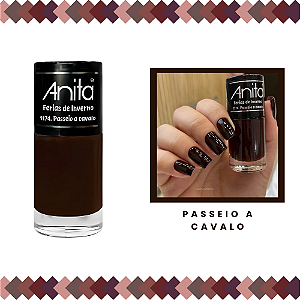 Esmalte Férias de Inverno Cremoso Cor Passeio a Cavalo 10ml Anita
