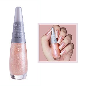 Esmalte Coleção Viva Ame Brilhe Glitter Cor Viva Com Amor 7,5ml Impala