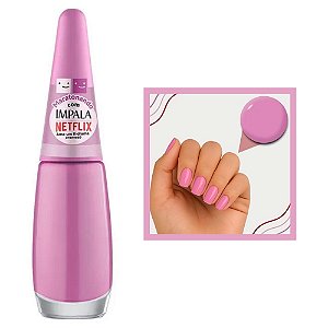 Esmalte Coleção Maratonando Impala com Netflix Cremoso Cor Ama Um K-Drama 7,5ml Impala