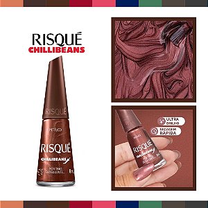 Esmalte Coleção Chillibeans Metálico CorPor Trás Dessa Lente 8ml Risque