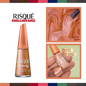 Esmalte Coleção Chillibeans Furtacor Cor Verdadeira Camaleoa 8ml Risque