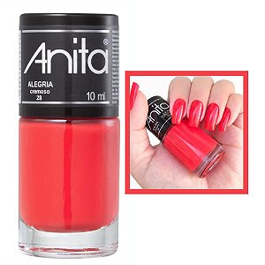 Esmalte Cremoso Cor Alegria 10ml Anita