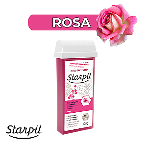 Refil Cera Roll-On Rosa 100g Starpil