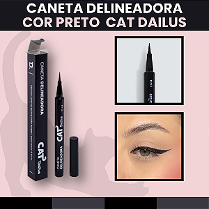 Caneta Delineadora Cat Dailus Não Borra 1,1ml