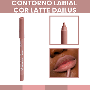 Lápis Apontável Contorno Labial Cor Latte Dailus