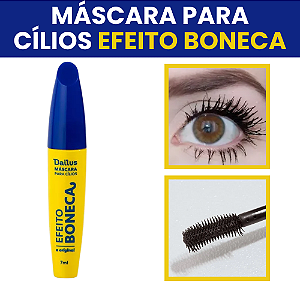 Máscara para Cílios Power Efeito Boneca A Original 7ml Dailus