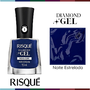 Esmalte Risque Diamond Gel Noite Estrelada 9,5ML