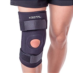 Joelheira Articulada Ajustável Neoprene Plus Obeso Kestal