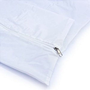 Capa Impermeável PVC Para Travesseiro Com Zíper