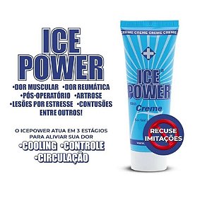 Ice Power Cold Creme Alívio da Dor