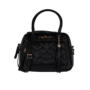 Luiza Barcelos - Bolsa Média Matelassê Preta