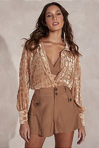 Conjunto Jade Marrom MondaBelle