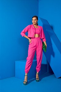 Conjunto Emília Pink Duplo Sentido