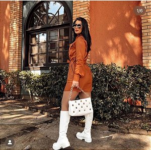 Bota Galocha Off White Suzanni Bissoli
