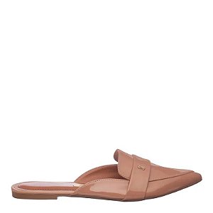 Santa Lolla - Mule Verniz Nude Bico Fino