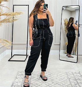 Bellah Curves - Conjunto Bali Preto