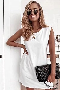 Duplo Sentido - Vestido Branco Janaina