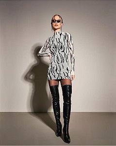 Luleg - Vestido Estampado Cavalli