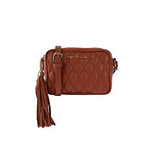 Luiza Barcelos -  Bolsa Pequena Clássica Caramelo