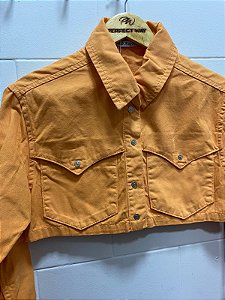Bld - Jaqueta Jeans Laranjada