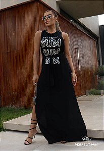 Perfect Way - Vestido Longo Regata
