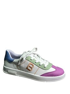 Bottero - Tênis Casual Couro Multicor