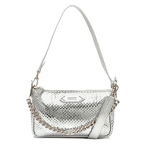 Schutz - Bolsa Pequena Tiracolo  Prata