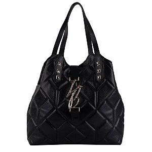 Luiza Barcelos - Bolsa Hobo LB Preta