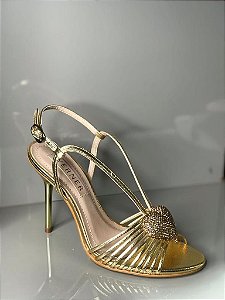 Werner - Sandália Ouro Coração