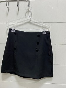 Blitz Closet - Saia De Tecido Com Botões