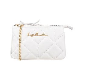 Luiza Barcelos - Bolsa Pequena Dupla Tira Off White