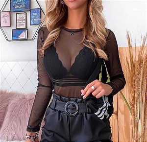 Roma - Blusa  Tule