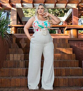 Valentina Ferreira - Macacão Naturale Plus Size