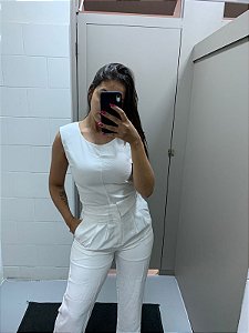 Cool Hits - Conjunto Alfaiataria Off White