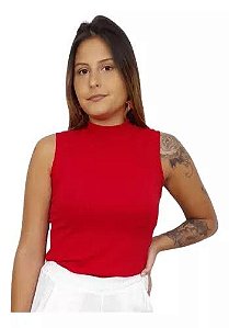 Roma - Blusa Canelada Gola