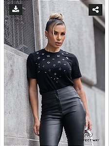 Perfect Way - T-Shirt Termo Bordada