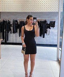 Salgunamu - Vestido Curto Preto