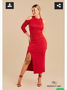 Perfect Way - Vestido Maxi Midi Drapeado