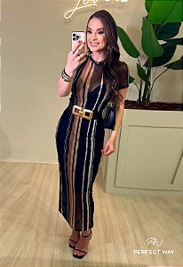 Perfect Way - Vestido Tule Midi