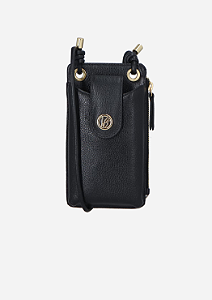Luiza Barcelos - Mini Bolsa Porta Celular Preto