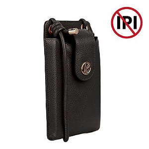 Luiza Barcelos - Mini Bolsa Porta Celular Preto