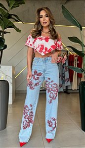 Onça Preta - Calça Estampada Digita