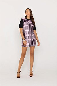 Onça Preta - Vestido T-shirt Logo