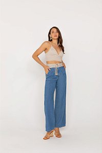Onça Preta - Calça Wideleg