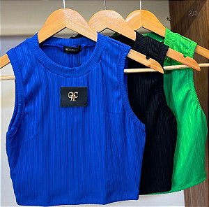 Onça Preta - Cropped Gola Alta